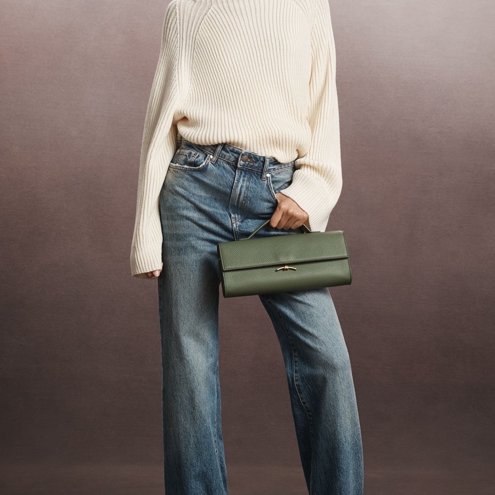 The Austyn High-Rise Cuff Wide Leg Jeans by Pilcro
